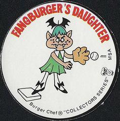 1977 Burger Chef Fun Meal Discs #NNO Leon Roberts Back