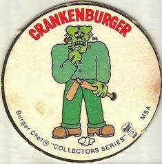 1977 Burger Chef Fun Meal Discs #NNO Ken Reitz Back