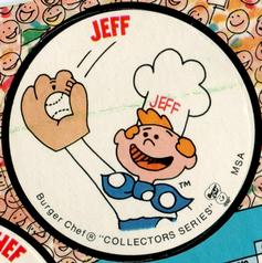 1977 Burger Chef Fun Meal Discs #NNO Bake McBride Back