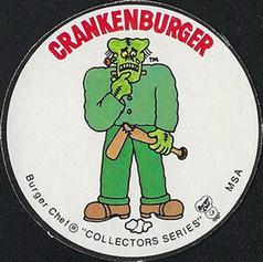 1977 Burger Chef Fun Meal Discs #NNO Fergie Jenkins Back