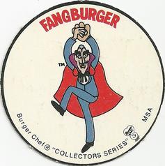 1977 Burger Chef Fun Meal Discs #NNO Mark Belanger Back