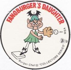 1977 Burger Chef Fun Meal Discs #NNO Dan Ford Back