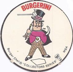 1977 Burger Chef Fun Meal Discs #NNO Paul Splittorff Back