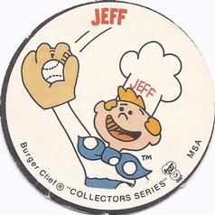 1977 Burger Chef Fun Meal Discs #NNO George Brett Back