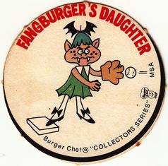 1977 Burger Chef Fun Meal Discs #NNO Charlie Moore Back