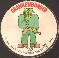 1977 Burger Chef Fun Meal Discs #NNO Von Joshua Back