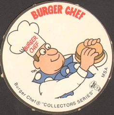 1977 Burger Chef Fun Meal Discs #NNO Bill Travers Back