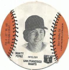 1977 Burger Chef Fun Meal Discs #NNO Marty Perez Front