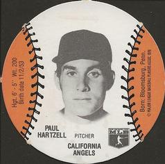 1977 Burger Chef Fun Meal Discs #NNO Paul Hartzell Front