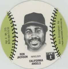 1977 Burger Chef Fun Meal Discs #NNO Ron Jackson Front