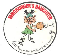 1977 Burger Chef Fun Meal Discs #NNO Graig Nettles Back