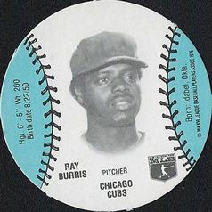 1977 Burger Chef Fun Meal Discs #NNO Ray Burris Front