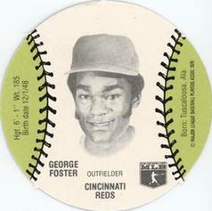 1977 Burger Chef Fun Meal Discs #NNO George Foster Front