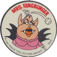 1977 Burger Chef Fun Meal Discs #NNO Chet Lemon Back