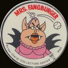 1977 Burger Chef Fun Meal Discs #NNO Willie Horton Back