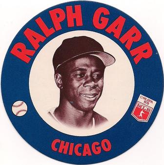 1978 Papa Gino's Discs #37 Ralph Garr Front