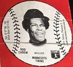 1979 Wiffle Ball Discs #NNO Rod Carew Front