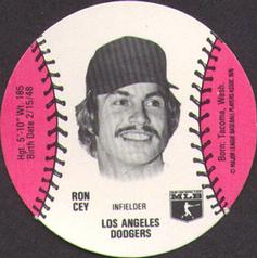 1979 Wiffle Ball Discs #NNO Ron Cey Front