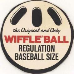 1979 Wiffle Ball Discs #NNO Dave Concepcion Back