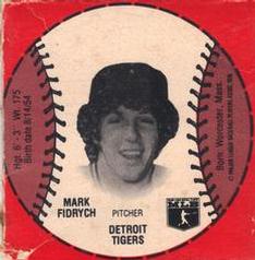 1979 Wiffle Ball Discs #NNO Mark Fidrych Front