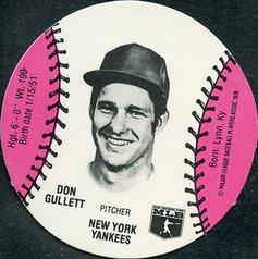 1979 Wiffle Ball Discs #NNO Don Gullett Front