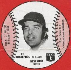 1979 Wiffle Ball Discs #NNO Ed Kranepool Front