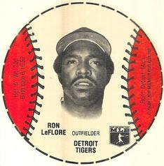 1979 Wiffle Ball Discs #NNO Ron LeFlore Front