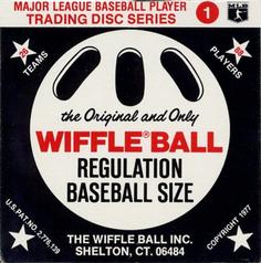 1979 Wiffle Ball Discs #NNO Fred Lynn Back