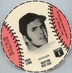 1979 Wiffle Ball Discs #NNO Fred Lynn Front