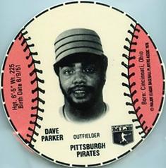 1979 Wiffle Ball Discs #NNO Dave Parker Front
