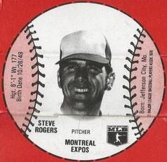 1979 Wiffle Ball Discs #NNO Steve Rogers Front