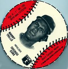 1979 Wiffle Ball Discs #NNO Manny Trillo Front