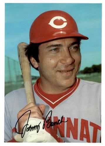1981 Topps Home Team Photos National #NNO Johnny Bench Front