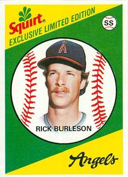 1981 Topps Squirt #13 Rick Burleson Front