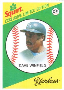 1981 Topps Squirt #19 Dave Winfield Front