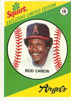 1981 Topps Squirt #9 Rod Carew Front