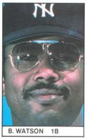1981 All-Star Game Program Inserts #NNO Bob Watson Front