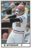 1981 All-Star Game Program Inserts #NNO Butch Wynegar Front
