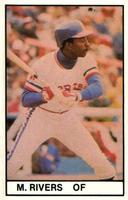 1981 All-Star Game Program Inserts #NNO Mickey Rivers Front