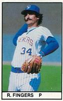1981 All-Star Game Program Inserts #NNO Rollie Fingers Front