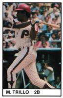 1981 All-Star Game Program Inserts #NNO Manny Trillo Front