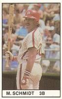 1981 All-Star Game Program Inserts #NNO Mike Schmidt Front