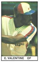 1981 All-Star Game Program Inserts #NNO Ellis Valentine Front