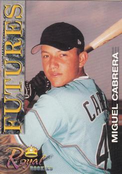 2001 Royal Rookies Futures #16 Miguel Cabrera Front