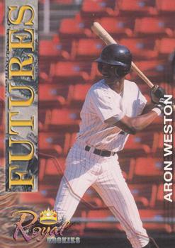 2001 Royal Rookies Futures #35 Aron Weston Front