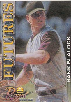 2001 Royal Rookies Futures #7 Hank Blalock Front