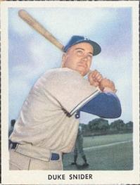 1955 Golden Stamps Brooklyn Dodgers #NNO Duke Snider Front