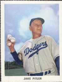 1955 Golden Stamps Brooklyn Dodgers #NNO Jake Pitler Front