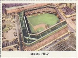 1955 Golden Stamps Brooklyn Dodgers #NNO Ebbets Field Front