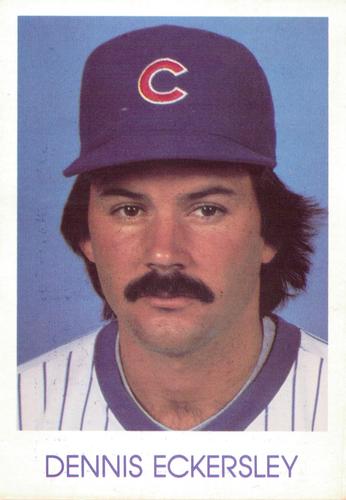 1985 Lion Photo Chicago Cubs #NNO Dennis Eckersley Front